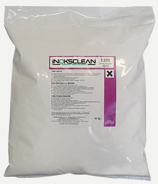 L206 Ağır Kir ve Kan Çözücü Yardımcı Yıkama Maddesi 10 Kg - 10