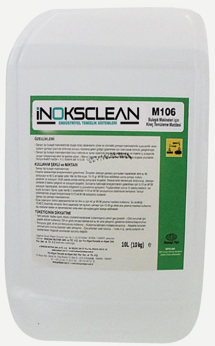M106 Bulaşık Makinesi Kireç Temizleme ve Bakım Maddesi 20KG