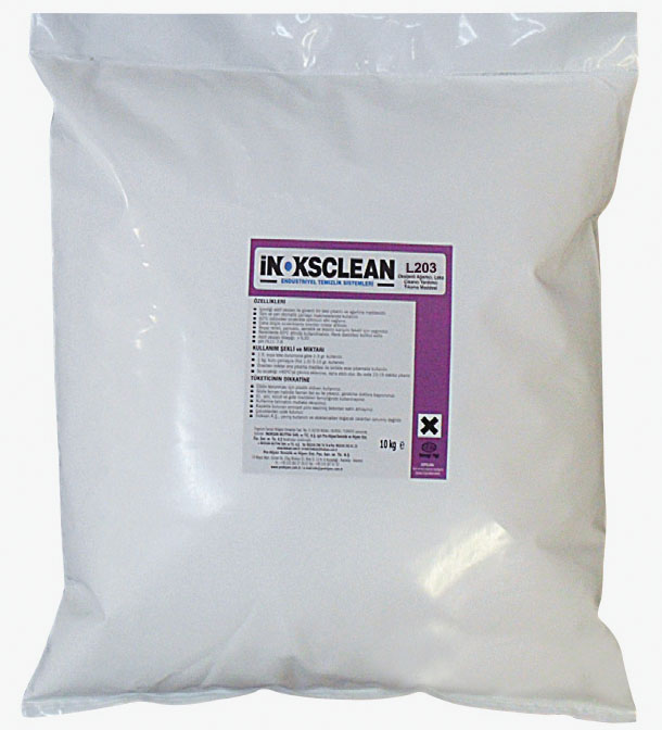 L203 Pişmiş ve Ağır Kirler İçin Yardımcı Yıkama Maddesi 10 Kg - 10