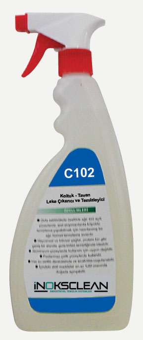 C102 Koltuk - Tavan Leke Çıkarıcı ve Temizleyici  0,5  - 0,50