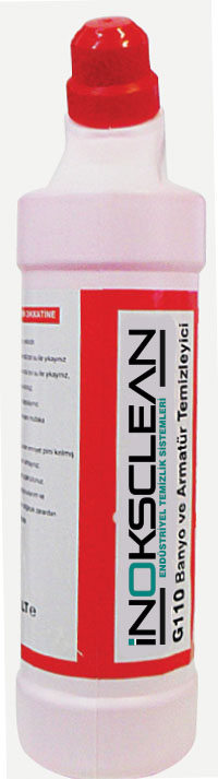 G110 Banyo ve Armatür Temizleme Maddesi 1 Lt. 