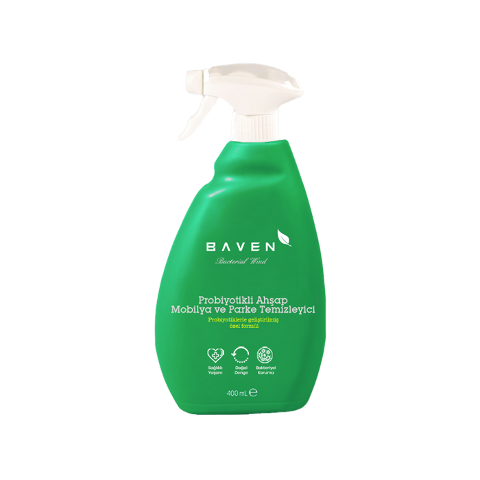 Baven Probiyotikli Ahşap Mobilya ve Parke Temizleyici 400 ml.